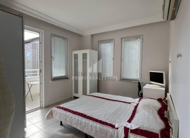 Меблированная двухкомнатная квартира, 45м², в центре Алании в комплексе с бассейном, в 300м от моря ID-18000 фото-14