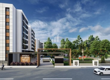 Квартиры 1+1 и 2+1, 47-70м², в новом комплексе с инфраструктурой в Анталии, Алтынташ на этапе строительства ID-18009 фото-2
