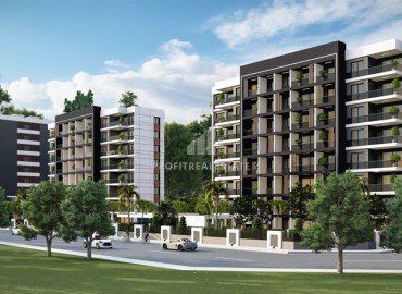 Квартиры 1+1 и 2+1, 47-70м², в новом комплексе с инфраструктурой в Анталии, Алтынташ на этапе строительства ID-18009 фото-4
