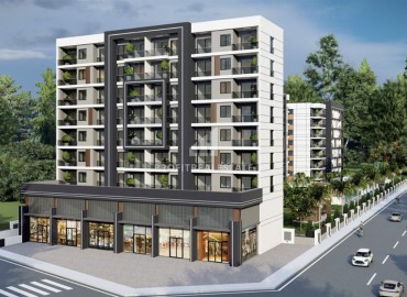 Квартиры 1+1 и 2+1, 47-70м², в новом комплексе с инфраструктурой в Анталии, Алтынташ на этапе строительства ID-18009 фото-5