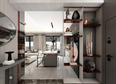 Квартиры 1+1 и 2+1, 47-70м², в новом комплексе с инфраструктурой в Анталии, Алтынташ на этапе строительства ID-18009 фото-15