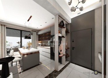 Квартиры 1+1 и 2+1, 47-70м², в новом комплексе с инфраструктурой в Анталии, Алтынташ на этапе строительства ID-18009 фото-16