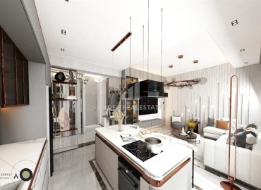 Квартиры 1+1 и 2+1, 47-70м², в новом комплексе с инфраструктурой в Анталии, Алтынташ на этапе строительства ID-18009 фото-19