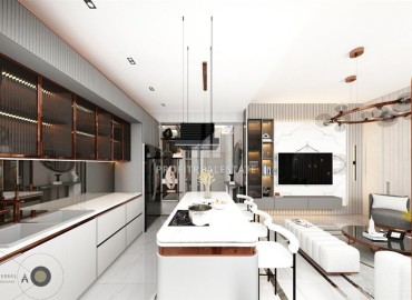 Квартиры 1+1 и 2+1, 47-70м², в новом комплексе с инфраструктурой в Анталии, Алтынташ на этапе строительства ID-18009 фото-20