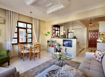 Меблированная квартира с двумя спальнями, 85м², в уютном комплексе, в 350м от моря в районе Оба, Алания под ВНЖ ID-18011 фото-4