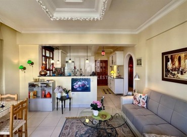 Меблированная квартира с двумя спальнями, 85м², в уютном комплексе, в 350м от моря в районе Оба, Алания под ВНЖ ID-18011 фото-5
