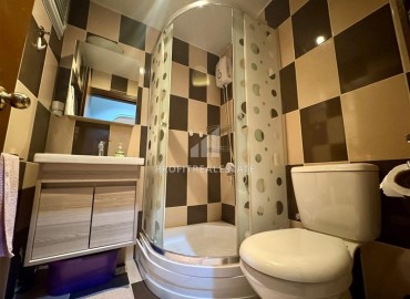 Симпатичная двухкомнатная квартира, 55м², в уютном комплексе в 350м от моря в центре района Оба, Алания ID-18012 фото-7