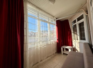 Симпатичная двухкомнатная квартира, 55м², в уютном комплексе в 350м от моря в центре района Оба, Алания ID-18012 фото-8