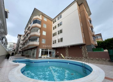Симпатичная двухкомнатная квартира, 55м², в уютном комплексе в 350м от моря в центре района Оба, Алания ID-18012 фото-9