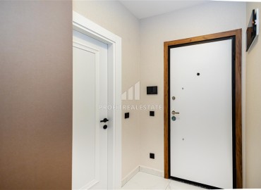 Стильная двухкомнатная квартира, 60м², с видом на горы в новом комплексе премиум класса в центре Алании ID-18015 фото-13