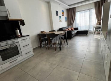 Элегантная квартира с одной спальней, 60м² в комплексе с отельной инфраструктурой в Махмутларе, Алания ID-18016 фото-3