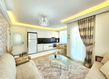 Апартаменты 2+1, 100м² с дизайнерским интерьером в уютном комплексе в Джикджилли, Алания под ВНЖ ID-18017 фото-4