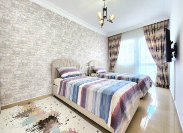 Апартаменты 2+1, 100м² с дизайнерским интерьером в уютном комплексе в Джикджилли, Алания под ВНЖ ID-18017 фото-12