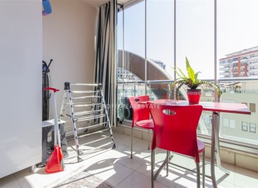 Готовая к проживанию, двухкомнатная квартира, 55м², в комплексе с бассейном в Махмутларе, в 450м от моря ID-18023 фото-14