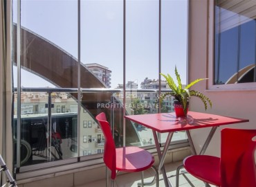 Готовая к проживанию, двухкомнатная квартира, 55м², в комплексе с бассейном в Махмутларе, в 450м от моря ID-18023 фото-15