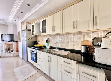 Готовая к проживанию, квартира с двумя спальнями, 110м², в уютном комплексе с потрясающими видами в районе Алании Тепе под ВНЖ ID-18028 фото-4