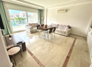 Двухкомнатная квартира, 72м² с пакетом мебели и бытовой техники в комплексе с бассейном в районе Оба, Алания ID-18029 фото-3
