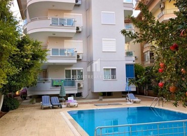 Двухкомнатная квартира, 72м² с пакетом мебели и бытовой техники в комплексе с бассейном в районе Оба, Алания ID-18029 фото-10