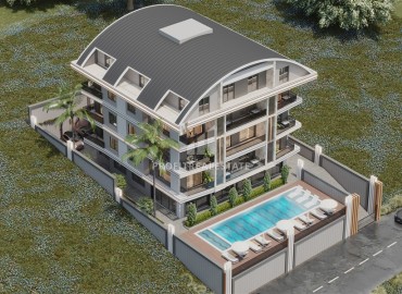 Новый инвестиционный проект в рассрочку от застройщика, в 500 метрах от моря, в Аланье, 57-122м2 ID-13980 фото-3