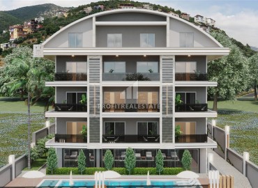 Новый инвестиционный проект в рассрочку от застройщика, в 500 метрах от моря, в Аланье, 57-122м2 ID-13980 фото-5