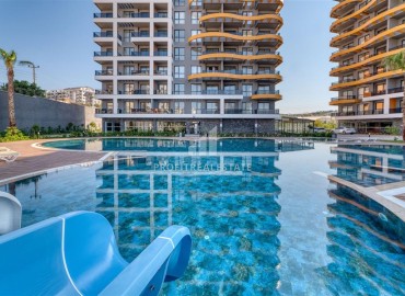 Видовой трехкомнатный пентхаус, 98,5м² с премиальной чистовой отделкой в новостройке премиум класса в Авсалларе, Алания ID-18032 фото-19