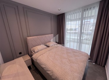 Меблированные апартаменты 1+1, 66,5м², с видом на море в элегантной резиденции на первой береговой линии в Каргыджаке, Алания ID-18033 фото-7