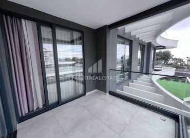 Меблированные апартаменты 1+1, 66,5м², с видом на море в элегантной резиденции на первой береговой линии в Каргыджаке, Алания ID-18033 фото-13