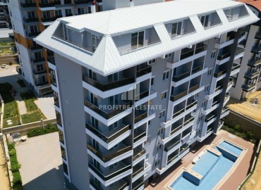 Двухкомнатная квартира, 50м², с видом на море, с чистовой отделкой в комфортабельной новостройке в районе Алании - Авсаллар ID-18036 фото-13