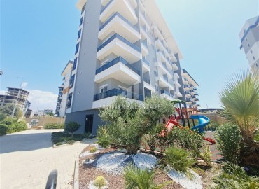 Двухкомнатная квартира, 50м², с видом на море, с чистовой отделкой в комфортабельной новостройке в районе Алании - Авсаллар ID-18036 фото-14