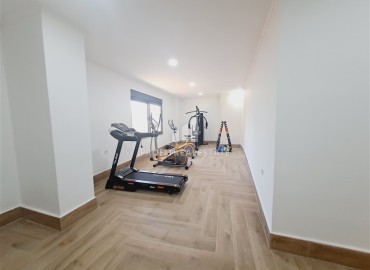 Двухкомнатная квартира, 50м², с видом на море, с чистовой отделкой в комфортабельной новостройке в районе Алании - Авсаллар ID-18036 фото-19