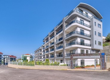 Дизайнерская квартира с одной спальней, 61м², в новом комплексе премиум класса у моря в Каргыджаке, Алания ID-18037 фото-20