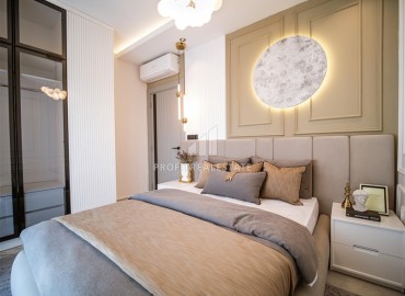 Фешенебельная трехкомнатная квартира, 95м², в элитной новостройке на первой береговой линии в Каргыджаке, Алания ID-18038 фото-8