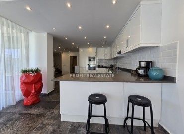 Элитный садовый дуплекс с четырьмя спальнями, 277м², с видом на горы в элитном комплексе в районе Алании – Джикджилли ID-18039 фото-4