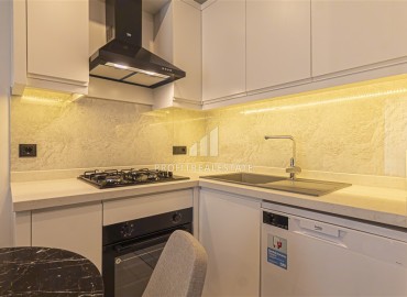 Modern furnished 1+1 apartment, 500 meters from the Mediterranean Sea in a modern residence in the center of Alanya ID-16874 фото-6