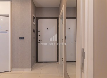 Modern furnished 1+1 apartment, 500 meters from the Mediterranean Sea in a modern residence in the center of Alanya ID-16874 фото-11