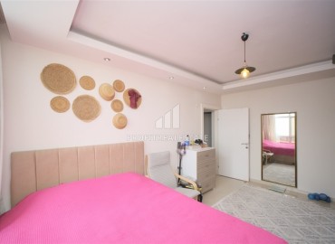 Видовы апартаменты с одной спальней, 55м², в комплексе с бассейном, в 50м от моря в Кестеле, Алания ID-18043 фото-9