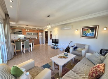 Готовая к проживанию, квартира с двумя спальнями, 120м², с видом на горы, в 600м от моря в районе Оба, Алания под ВНЖ ID-18045 фото-4
