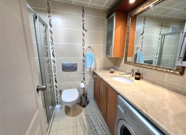 Готовая к проживанию, квартира с двумя спальнями, 120м², с видом на горы, в 600м от моря в районе Оба, Алания под ВНЖ ID-18045 фото-11