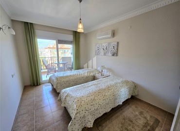 Готовая к проживанию, квартира с двумя спальнями, 120м², с видом на горы, в 600м от моря в районе Оба, Алания под ВНЖ ID-18045 фото-13