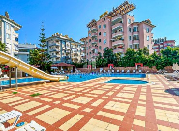 Готовая к проживанию, квартира с двумя спальнями, 120м², с видом на горы, в 600м от моря в районе Оба, Алания под ВНЖ ID-18045 фото-20