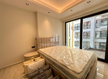 Элитная недвижимость на первой береговой линии в Махмутларе: квартира 1+1, 55м², в новостройке с отельной инфраструктурой ID-17272 фото-5