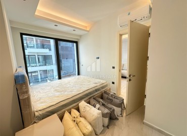 Элитная недвижимость на первой береговой линии в Махмутларе: квартира 1+1, 55м², в новостройке с отельной инфраструктурой ID-17272 фото-6