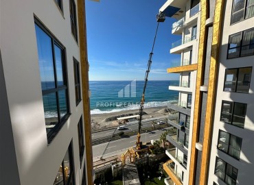 Элитная недвижимость на первой береговой линии в Махмутларе: квартира 1+1, 55м², в новостройке с отельной инфраструктурой ID-17272 фото-8