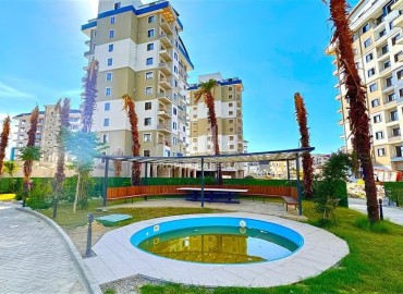 One-bedroom apartment, 53m² in a premium residence at the final stage of construction, in Avsallar, Alanya ID-14820 фото-18