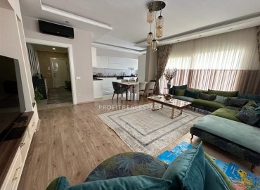 Элегантные апартаменты с тремя спальнями, 155м², с видом на горы, в комфортабельном комплексе в районе Оба, Алания ID-18051 фото-3