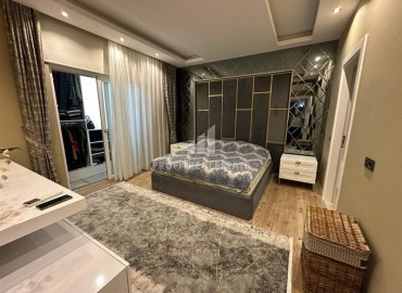 Элегантные апартаменты с тремя спальнями, 155м², с видом на горы, в комфортабельном комплексе в районе Оба, Алания ID-18051 фото-13