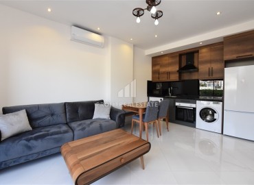 Уютная квартира 1+1, 53м², с видом на горы в новом элитном комплексе в 500м от моря в Махмутларе, Алания ID-18052 фото-2