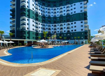 Уютная квартира 1+1, 53м², с видом на горы в новом элитном комплексе в 500м от моря в Махмутларе, Алания ID-18052 фото-20