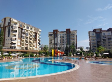 Готовая к проживанию, двухкомнатная квартира, 65м², с остекленным балконом в элитном комплексе у моря в Авсалларе, Алания ID-18053 фото-20