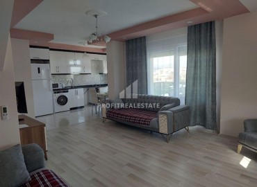 Видовой меблированный дуплекс 2+1, 130м², в современном доме с парковкой, недалеко от моря в Газипаше ID-18056 фото-1